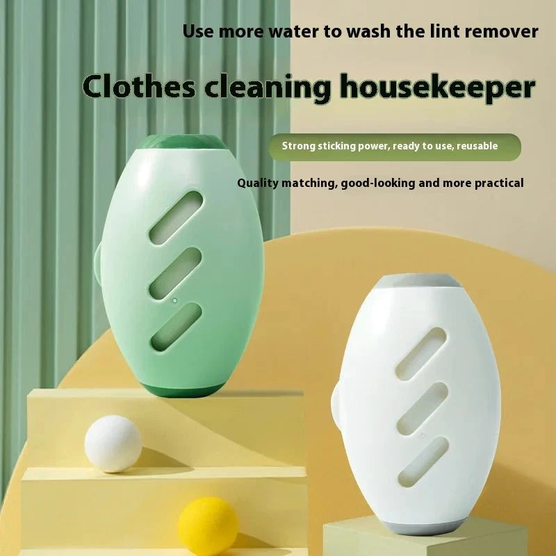 Washable Lint & Pet Hair Remover Roller – Reusable, Eco-Friendly Cleaning Tool for Clothes & Upholstery