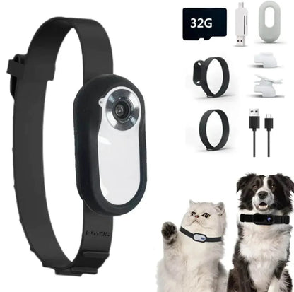 Wireless Pet Collar Camera