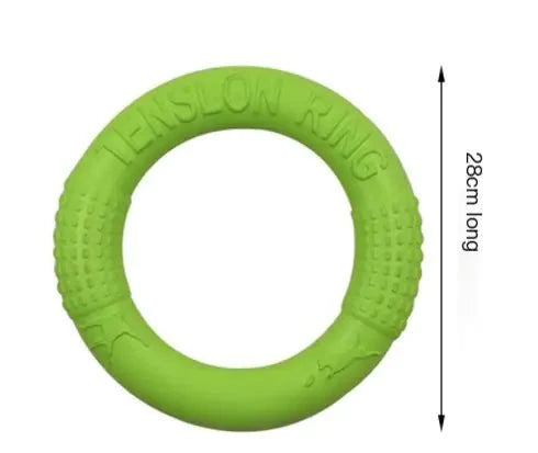 EVA Dog Pull Ring Toy - Durable Training Ring for Large &amp; Small Dogs