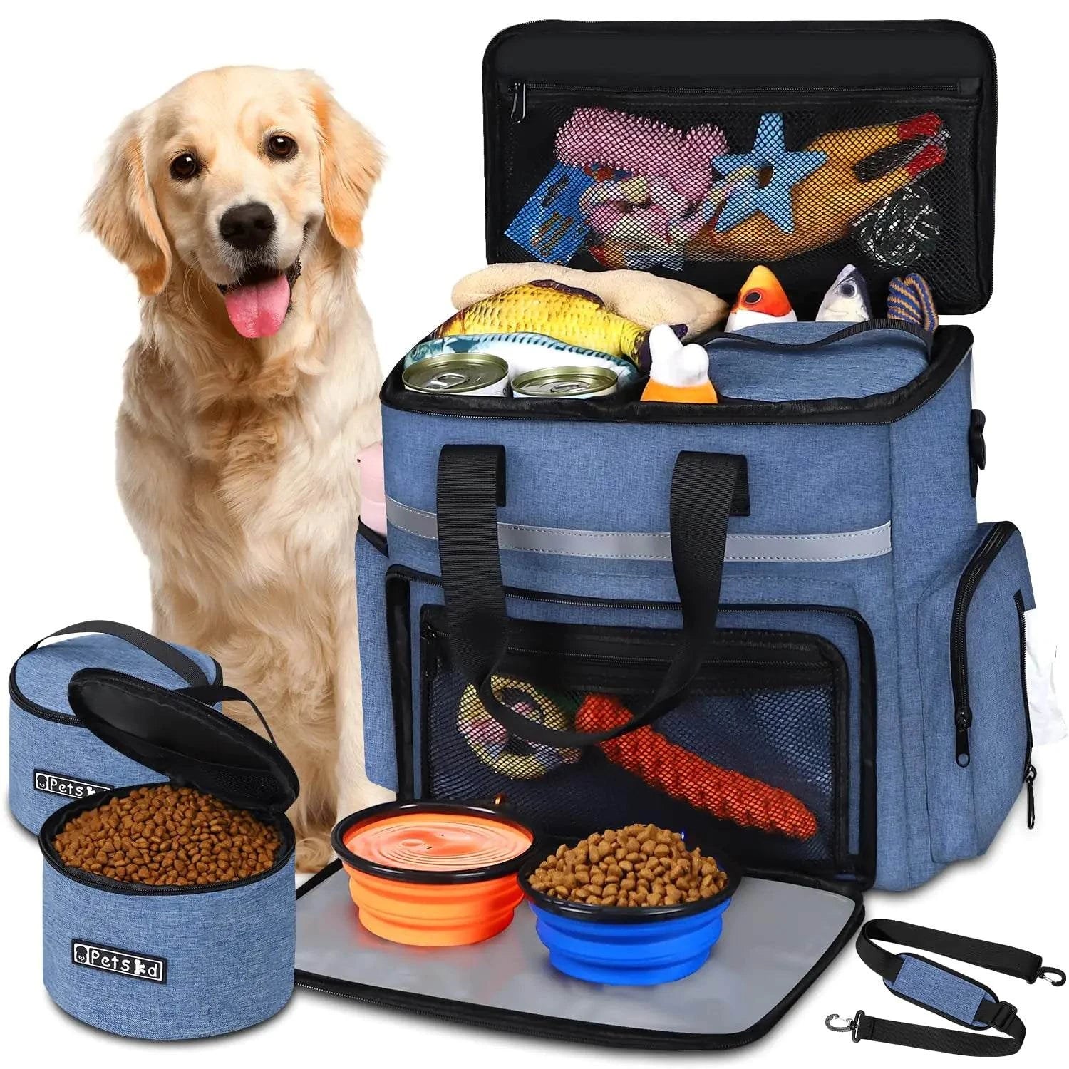 Pet Travel Essentials Kit – All-in-One On-the-Go Pet Bundle